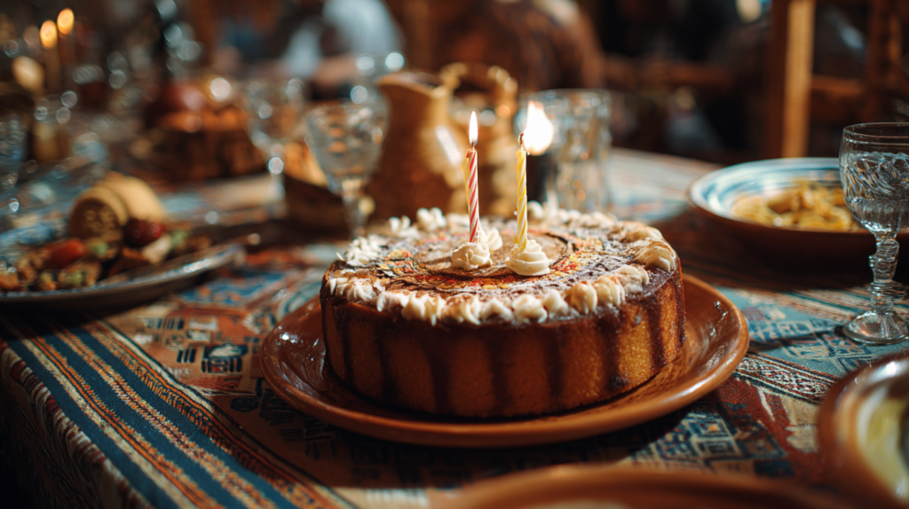 Torta u etno restoranu